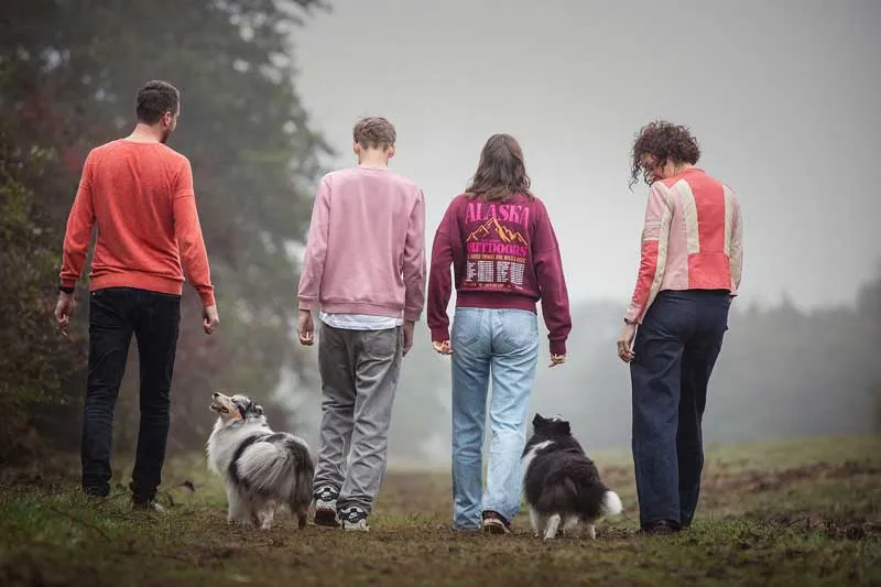Annemarie met familie